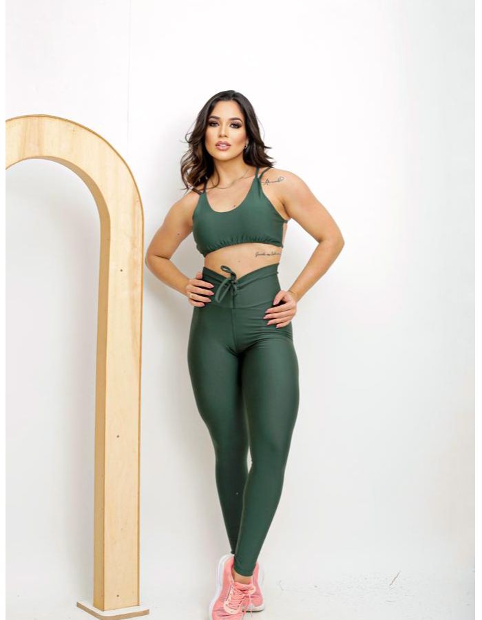 CALÇA LEGGING EMPINA BUMBUM C/ TORSAL 