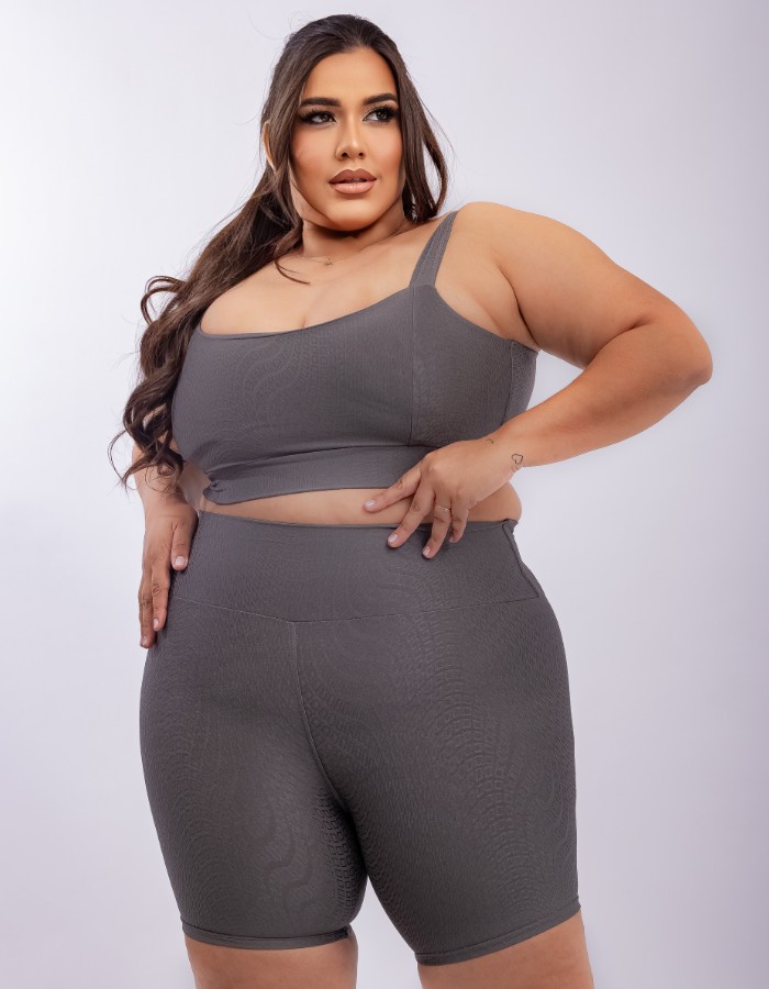 SHORT JACQUARD DIAMOND