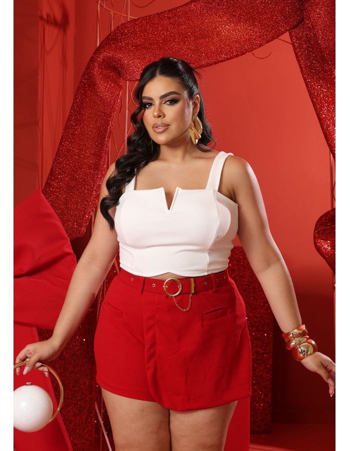 SHORT SAIA BOLSO FAKE 