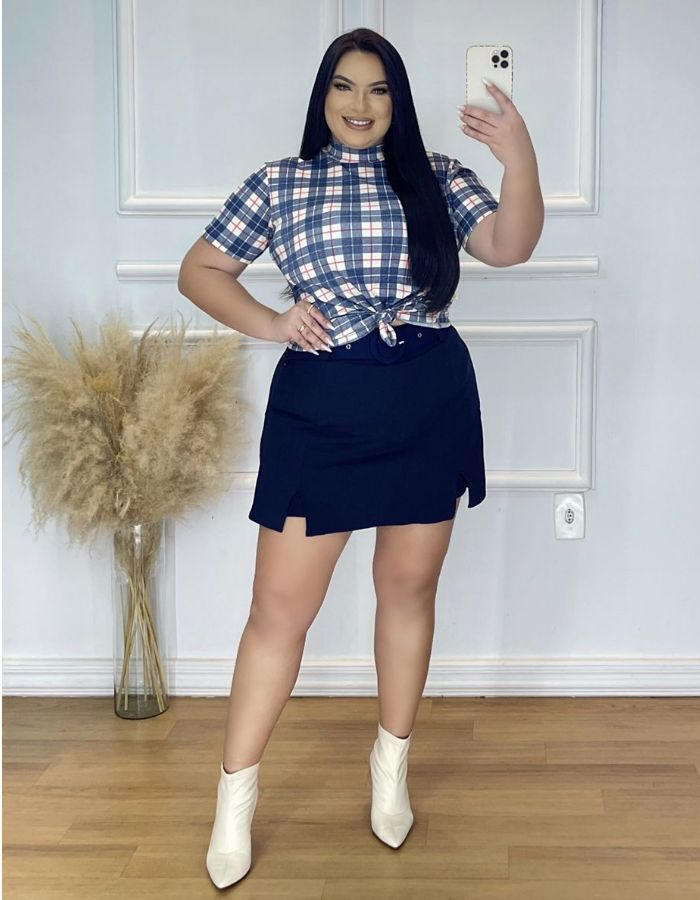 bl manga curta gola alta