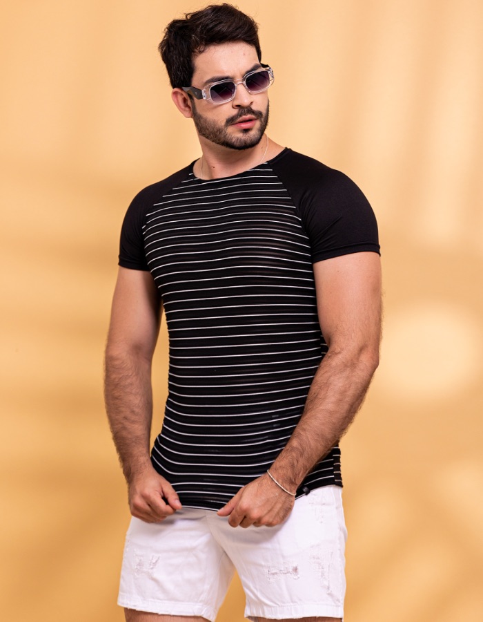 Camisa Raglan transparency