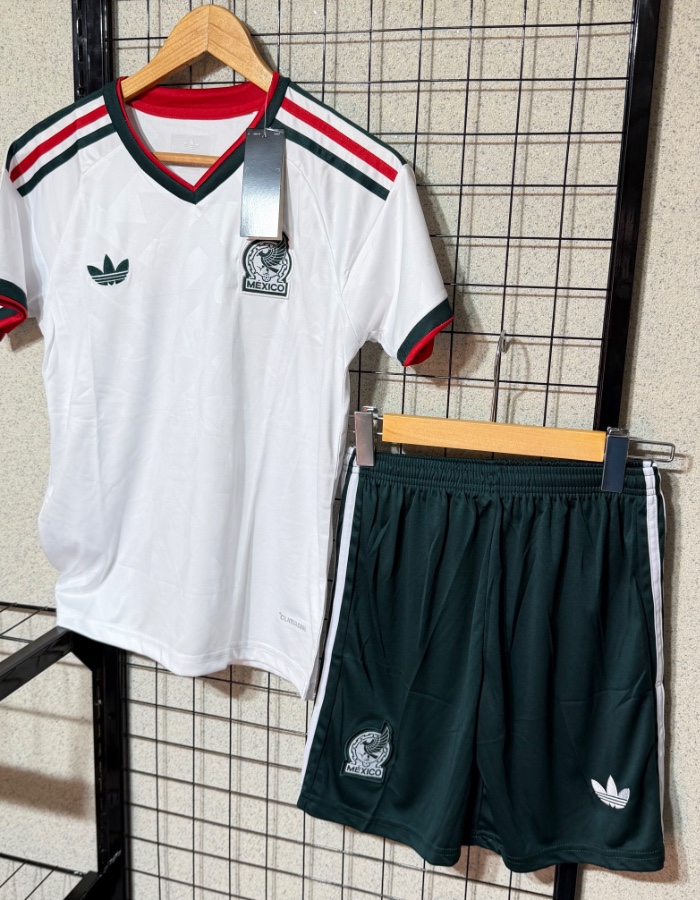 Conjunto México branco infantil 