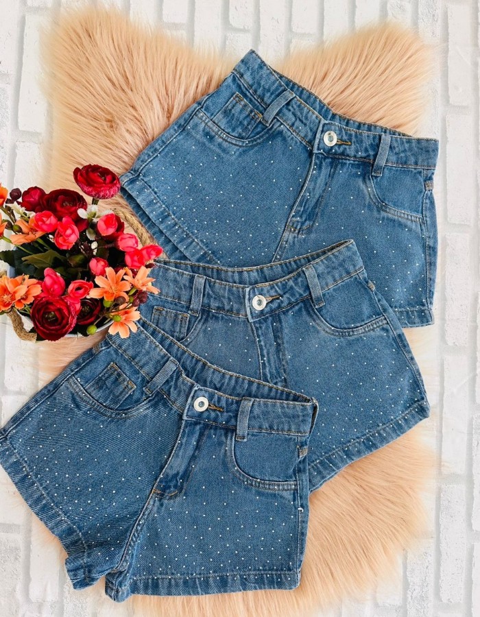 SHORT TODO DE BRILHO 