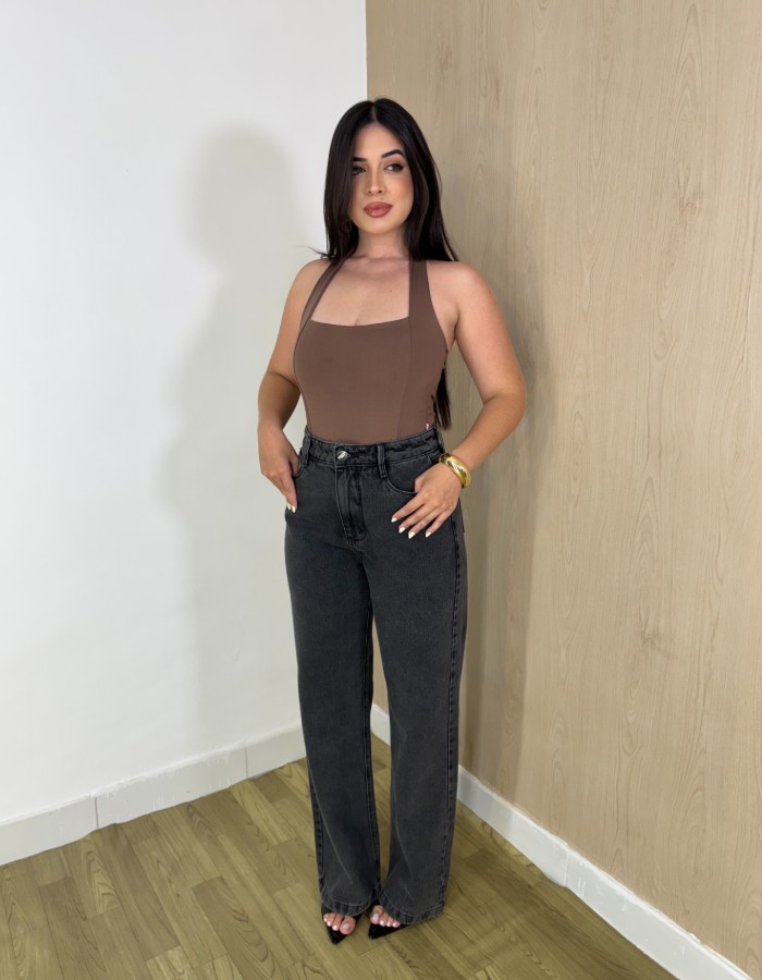 WIDE LEG ABANHADO BLACK