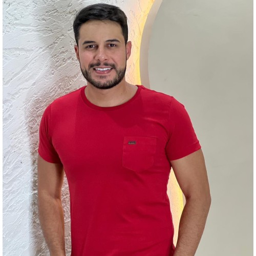 Camiseta Bolso Algodão