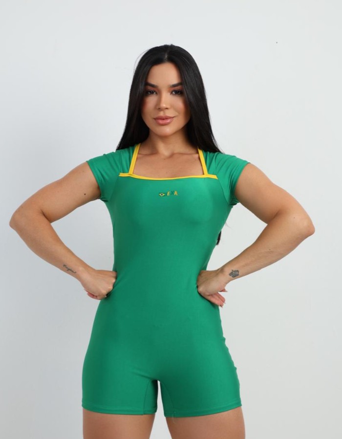 Macaquinho com manga Copa