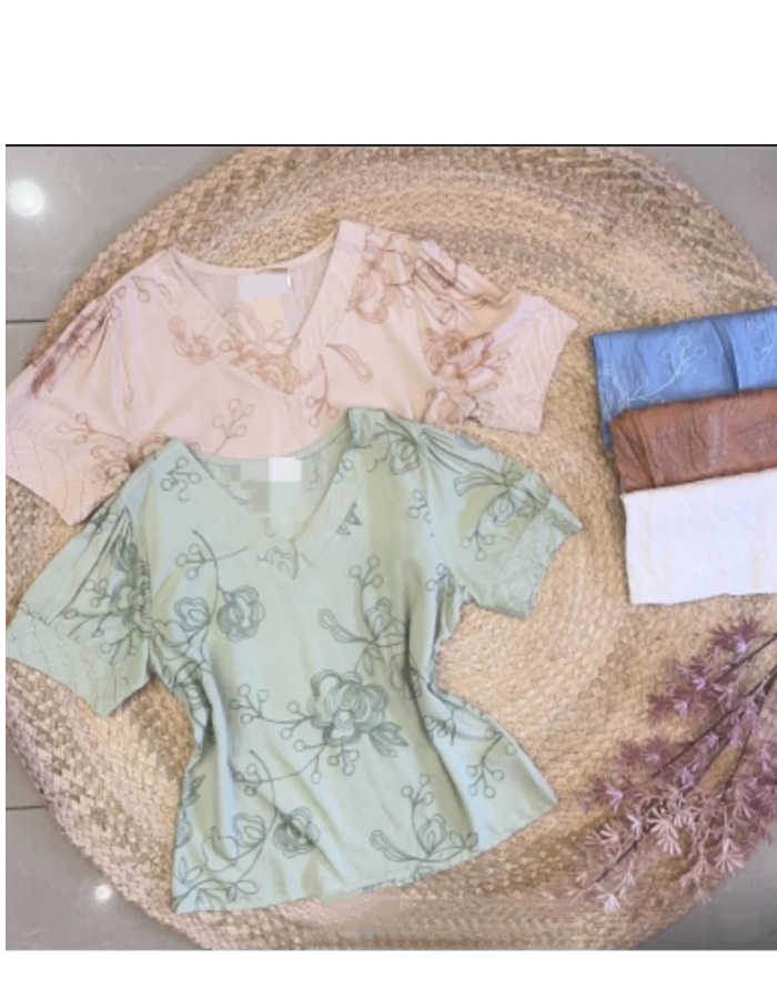 Blusa bordada 