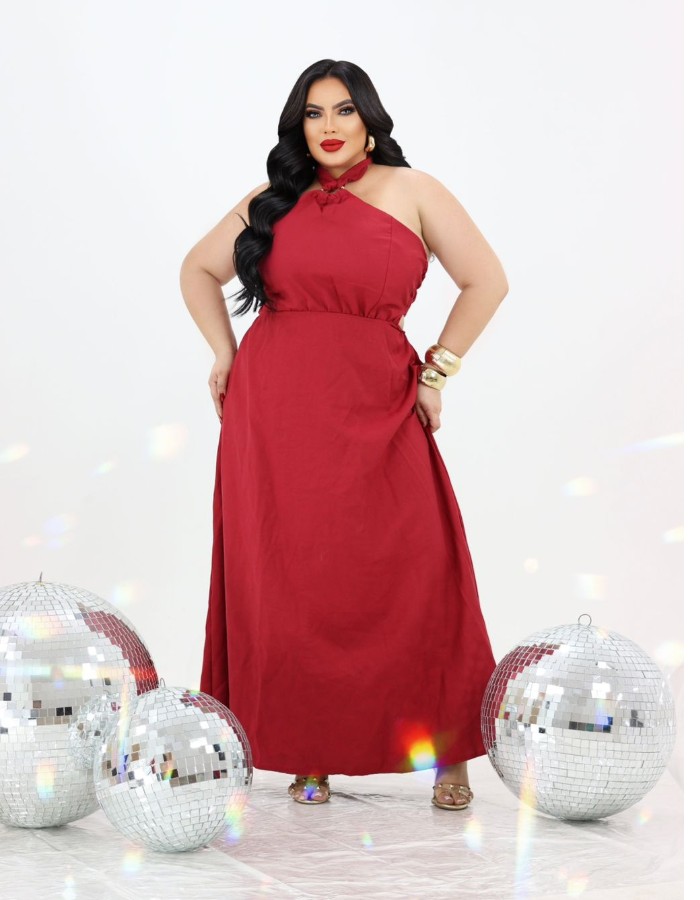 vestido longo Larissa