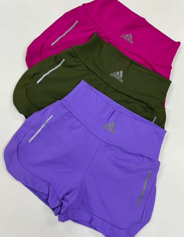 SHORT DUPLO SLIM ADIDAS EM POLIAMIDA