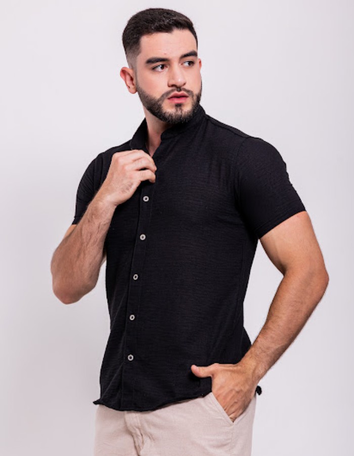 CAMISARIA BAHAMAS GOLA PADRE