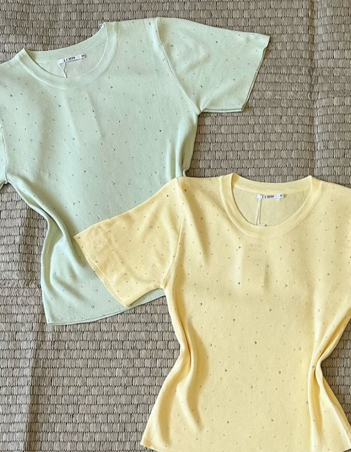 BLUSA TRICO MODAL COM BRILHO