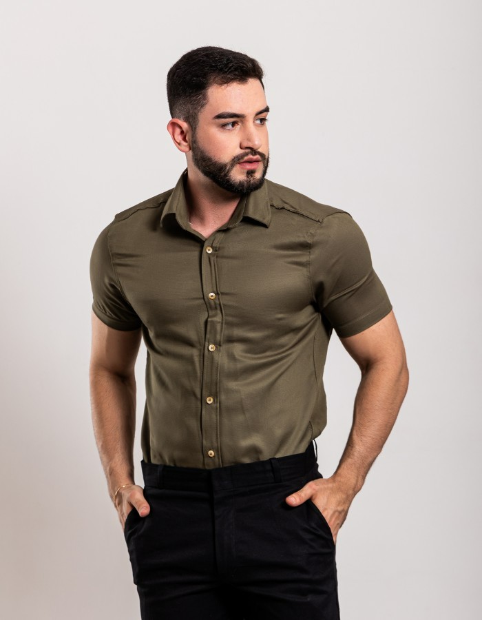 Camisa Tencel Bali M/C (R: 4-D)