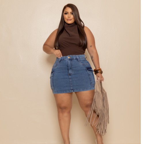 MINI SAIA BOLSO CARGO MARMORIZADO DIRETO