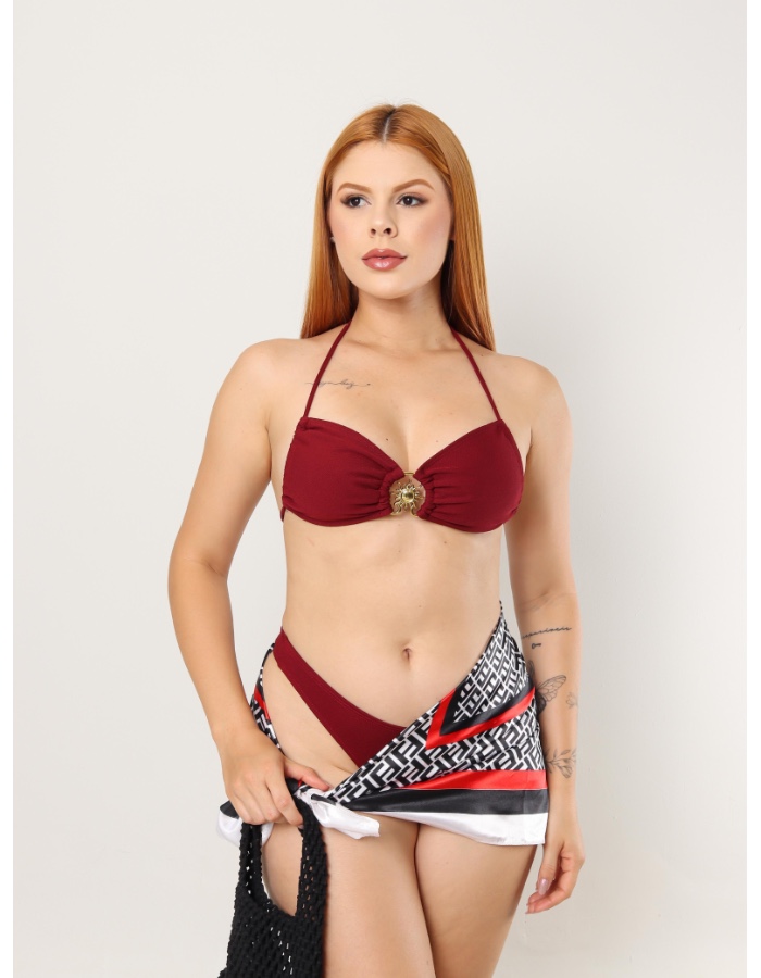 Biquíni de argola orgânica 