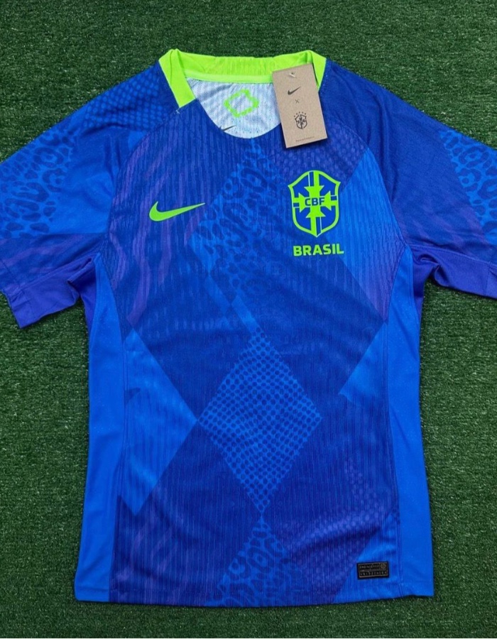 Camisa Nike Brasil II 2025/26 Torcedor Pro Masculina - Azul