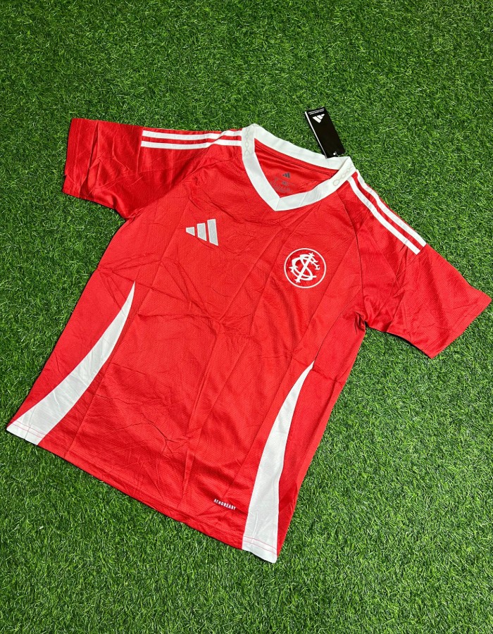 Camisa Internacional Home 25/26 - Vermelha - Torcedor Masculina