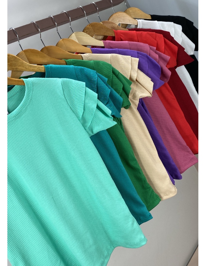 Básica Babado Slim Veste 40 ao 44