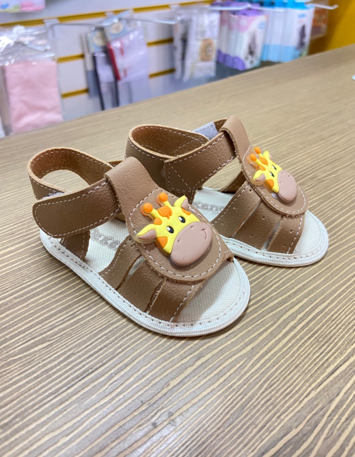 Sandália girafa bebe Emanuel 367