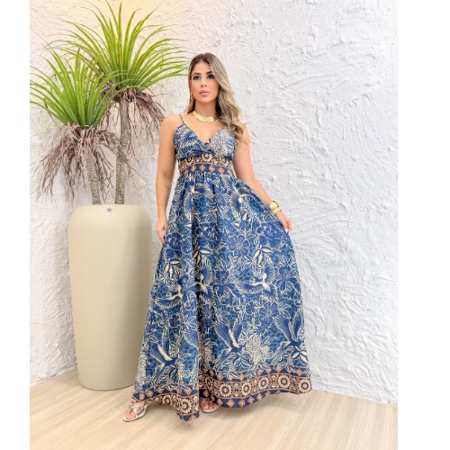 VESTIDO LONGO FARM RAFA