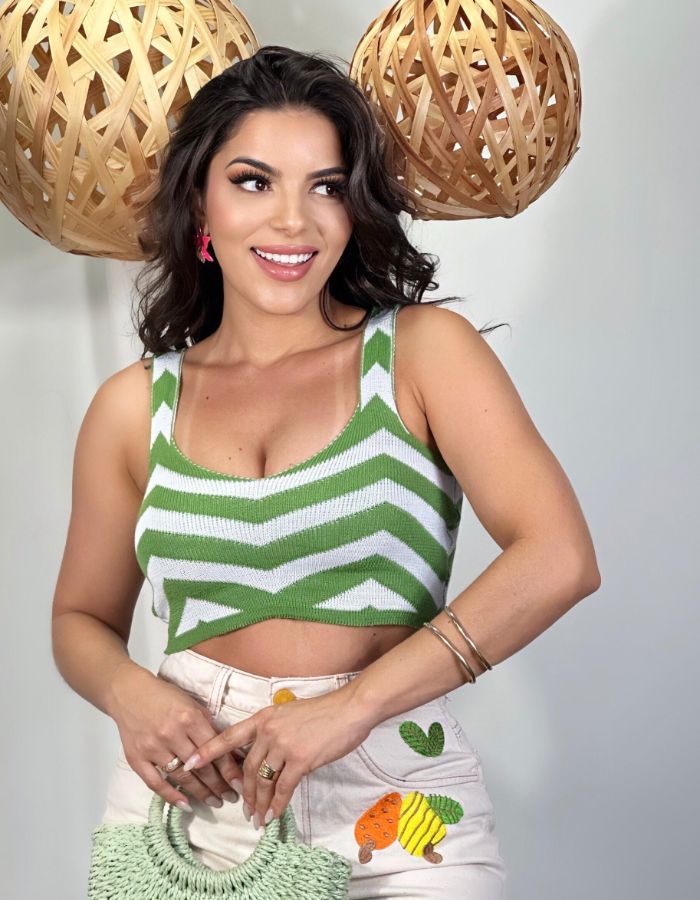 TOP ZIG ZAG R$ 9,00 CADA