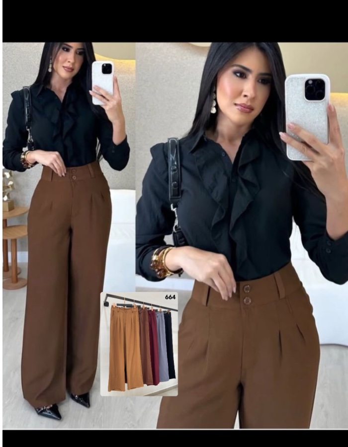 Calça pantalona tayna 