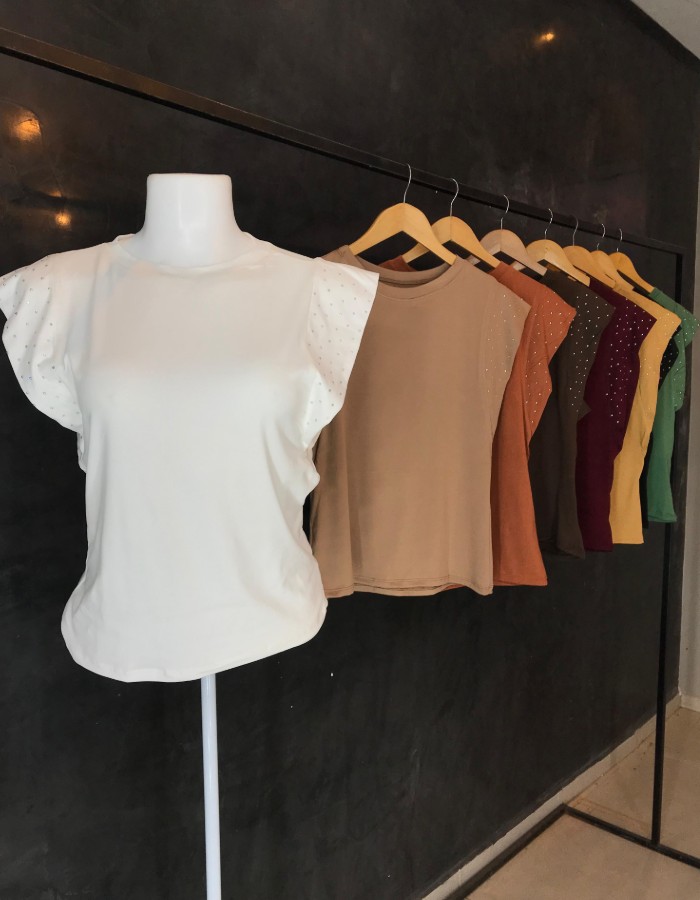 Blusa - Aplicação Strass