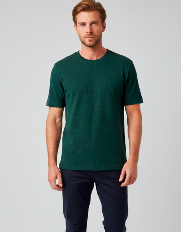 CARECA TEXTURA RUGBY PIQUET PREMIUM C/ RIBANA 100% ALG
