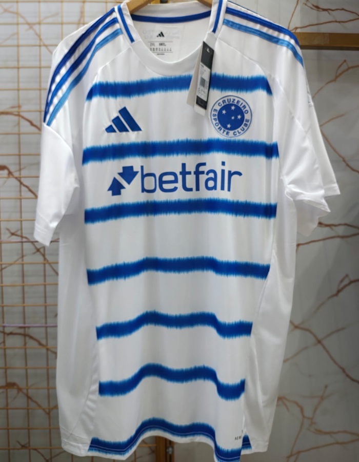 CAMISETA CRUZEIRO BRANCA 25/26