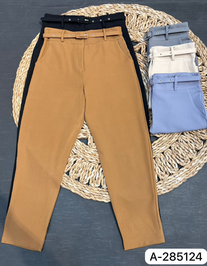 CALÇA ALFAIATARIA COM CINTO