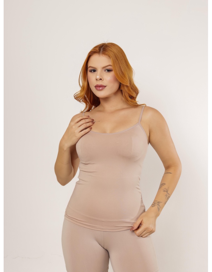 Blusa de alça segunda pela 