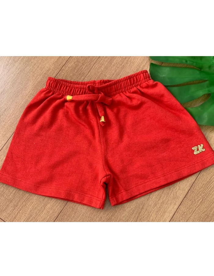 SHORT MOLETOM MENINA