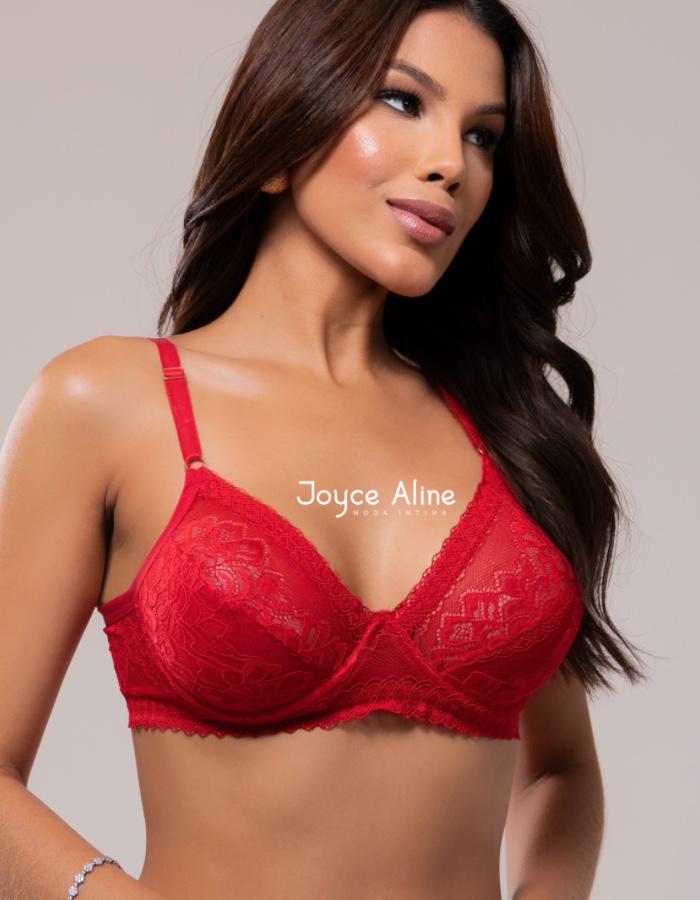 SUTIA RENDADO SEM BOJO COM ARO 207