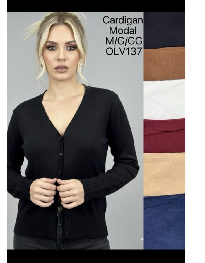 CASACO CARDIGAN C/ BOTÃO
