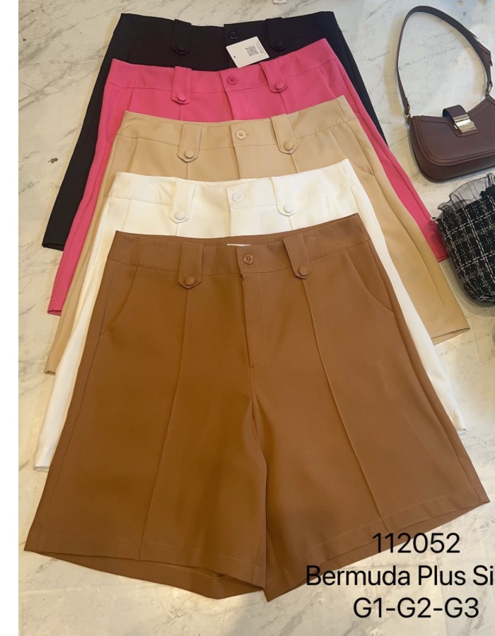 Bermuda alfaiataria plus SIZE 