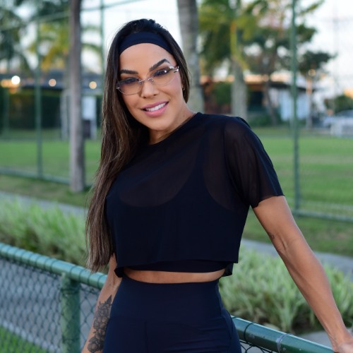 CROPPED LARISSA TULE