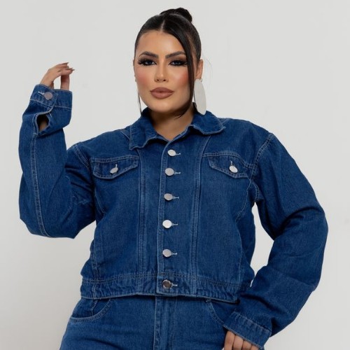 JAQUETA DISTROY BOLSO EMBUTIDO 100%