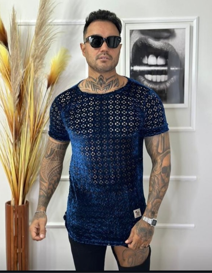 Camisa Veludo Tela