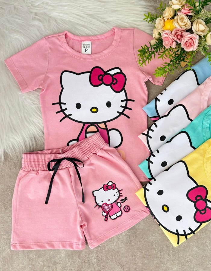 CONJUNTO HELLO KITTY 