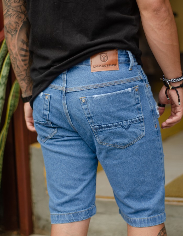 BERMUDA CLARA RASGADA MASC. 