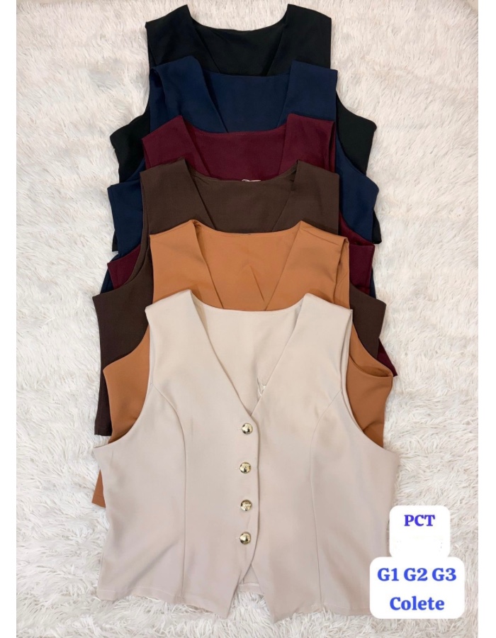 Colete Plus Size 