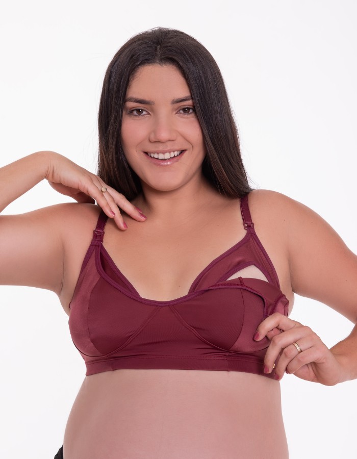 SUTIÃ AMAMENTAÇÃO BÁSICO SEM BOJO CETINETE REF: 2000 1040