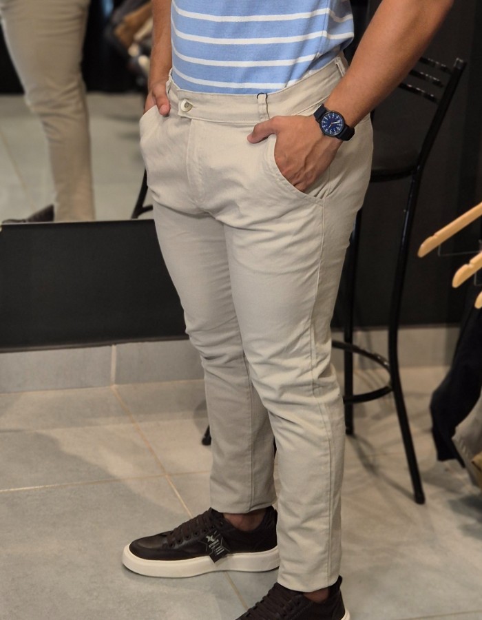 CALÇA SARJA, CÓS ITALIANO