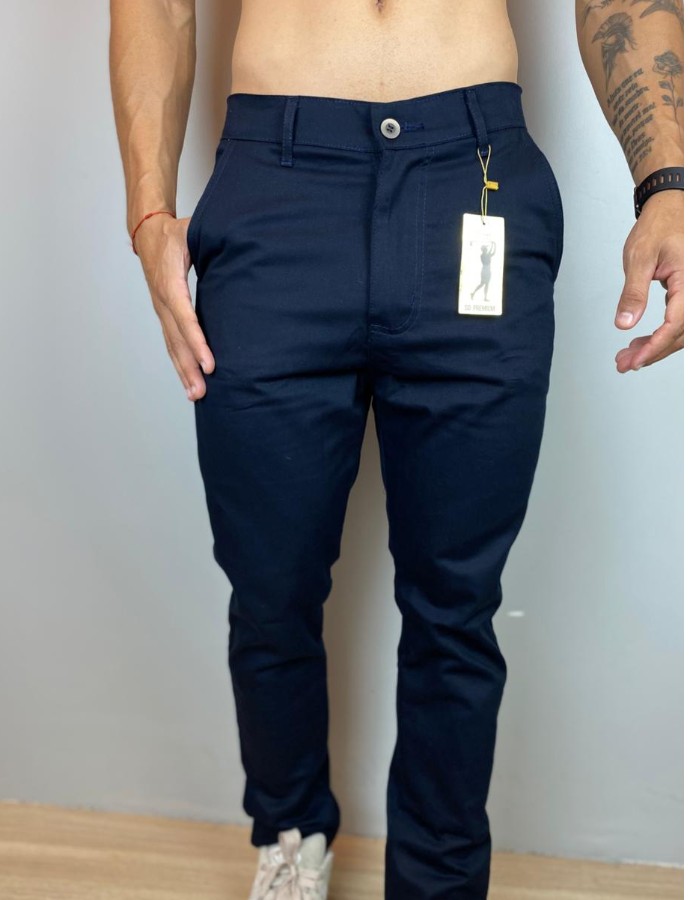 CALÇA SARJA ALFAIATARIA