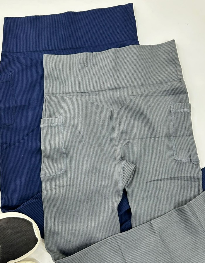 CALÇA BOLSO CANELADA IMPORTADA PREMIUM