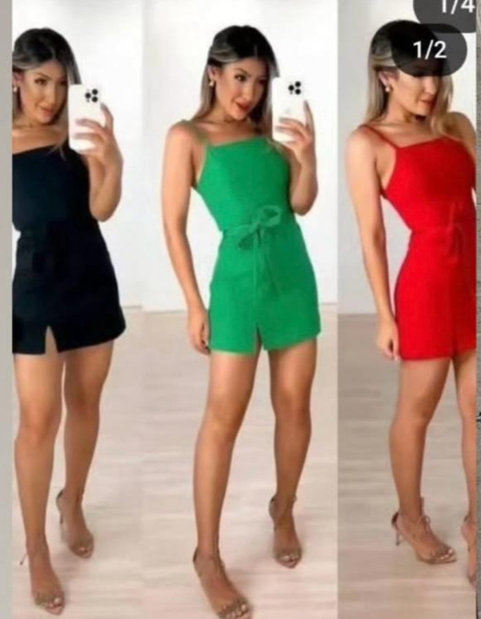 VESTIDO CURTO TECIDO ALFAIATARIA 