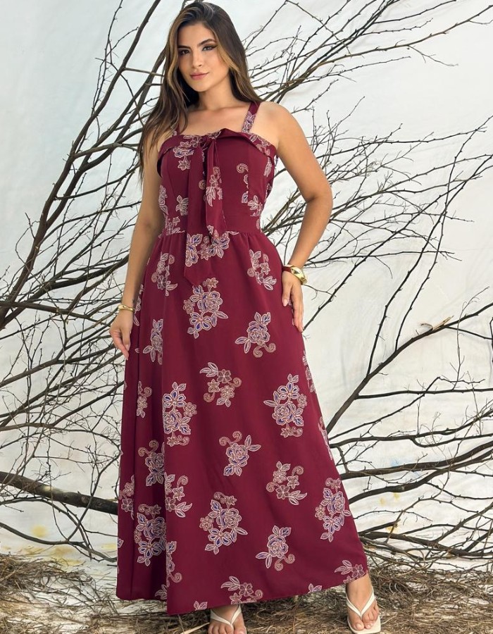 VESTIDO LONGO CECÍLIA 