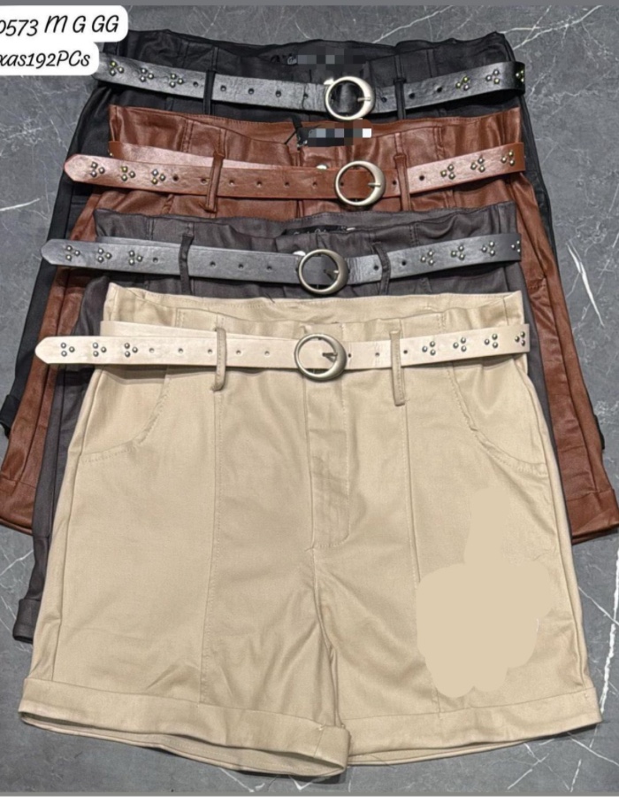 Short resinado Clara 