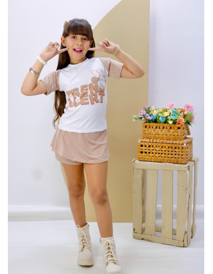Conjunto minei nude 