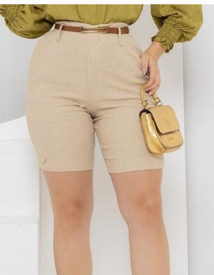 SHORT PEDAL CINTURA ALTA