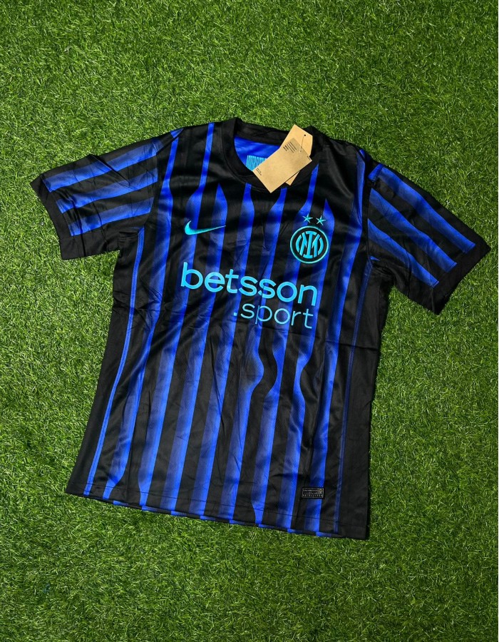 Camisa Inter de Milão Home 25/26 - Torcedor Nike Masculino - Azul e Preto